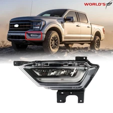 Front Fog Light LED Bumper Daytime Lamp Left Fit For Ford F-150 F150 2021 2022