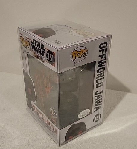 Funko Pop! STAR WARS OFFWORLD JAWA #351 Signed KYLE PACEK 7BAP 105PCS JSA COA - Foto 14 di 14