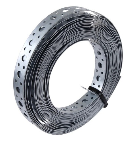 Builders 10M Multi Purpose Fixing Band Stainless Steel / Galvanised 12 20 50mm - Picture 12 of 13