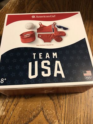 American Girl Team USA Beach Volleyball Set NIB NRFB Complete NEW