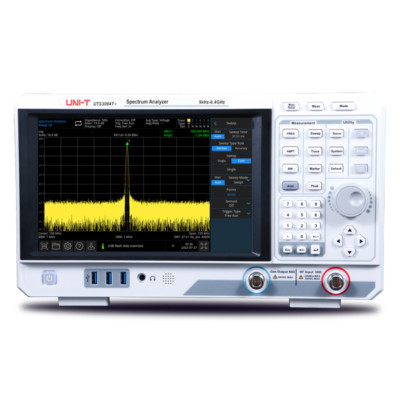 UNI-T UTS3000T+ Serie Spektrumanalyzer 9 kHz 8,4 GHz, 10,1-Zoll-Touchscreen, T
