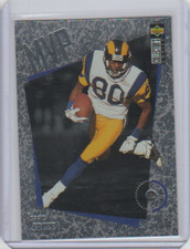 1996 Collector's Choice MVP Insert #M38 Isaac Bruce St. Louis Rams