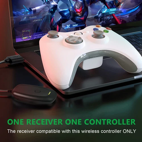 Wireless Controller For Microsoft Xbox 360/ 360Slim/ 360E for Windows 11/10/8/7 - Picture 18 of 36