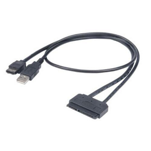 Akasa Flexstor eSATA USB SATA cable 0.4 m Black | eBay