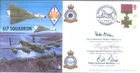 CC40 WW2 WWII Dambuster 617 Sqn Avro Vulcan & Lancaster RAF cover signed REID VC