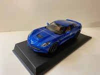 Corvette Stingray Z51 2014 Blau 1/18 1:18 Maisto Neu Modellauto Modell