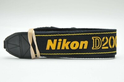 Nikon D200 本体 ストラップ付 Nikon OEM D200 DSLR Camera Neck Strap / AN-D200 | eBay