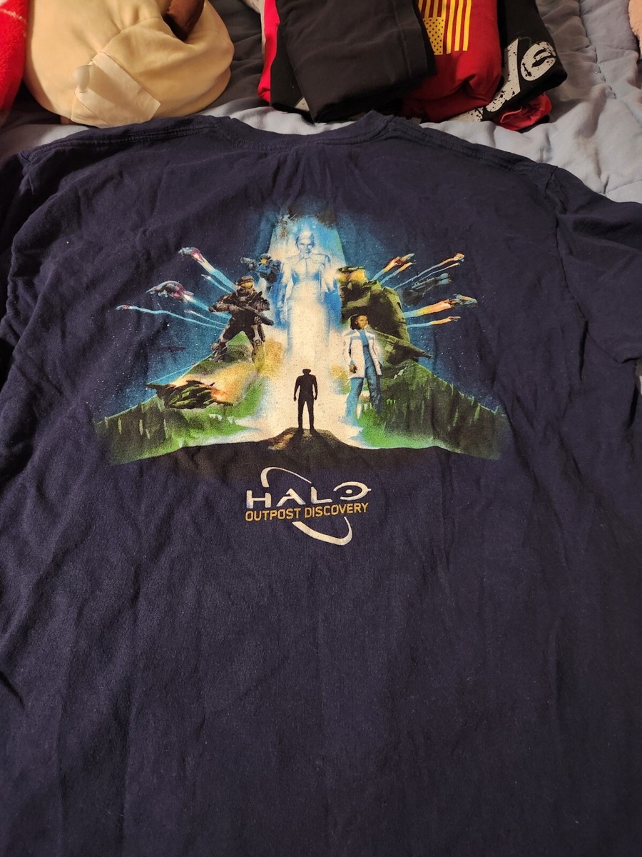 Halo Outpost Discovery T Shirt Event Promo Video Game Xbox