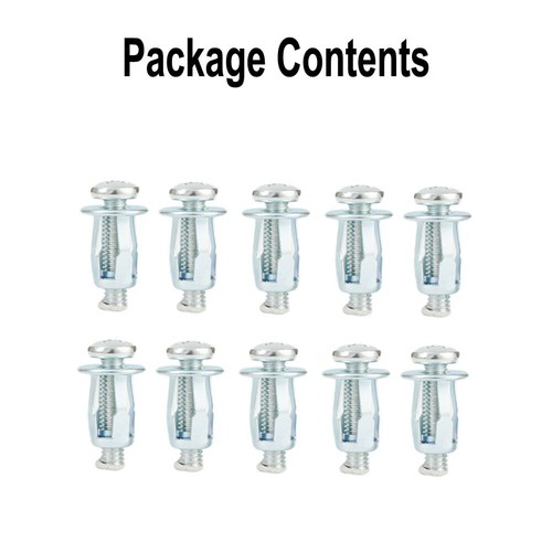 10X Metal Petal Bolt Hollow Metal Wall Nut Suitable For /Carriage Nut.New - Picture 4 of 47
