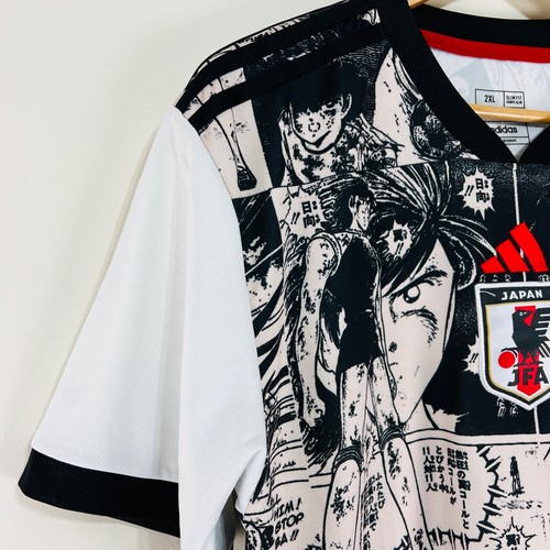 Captain Tsubasa Anime Special Edition Japan Soccer Football Jersey Adidas XXL - Bild 4 von 18