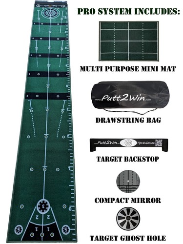 Golf Puttingmatte Hackmatte Puttout Multiplayer Spiele tolles Geschenk Putt2Win Neu - Bild 2 von 14
