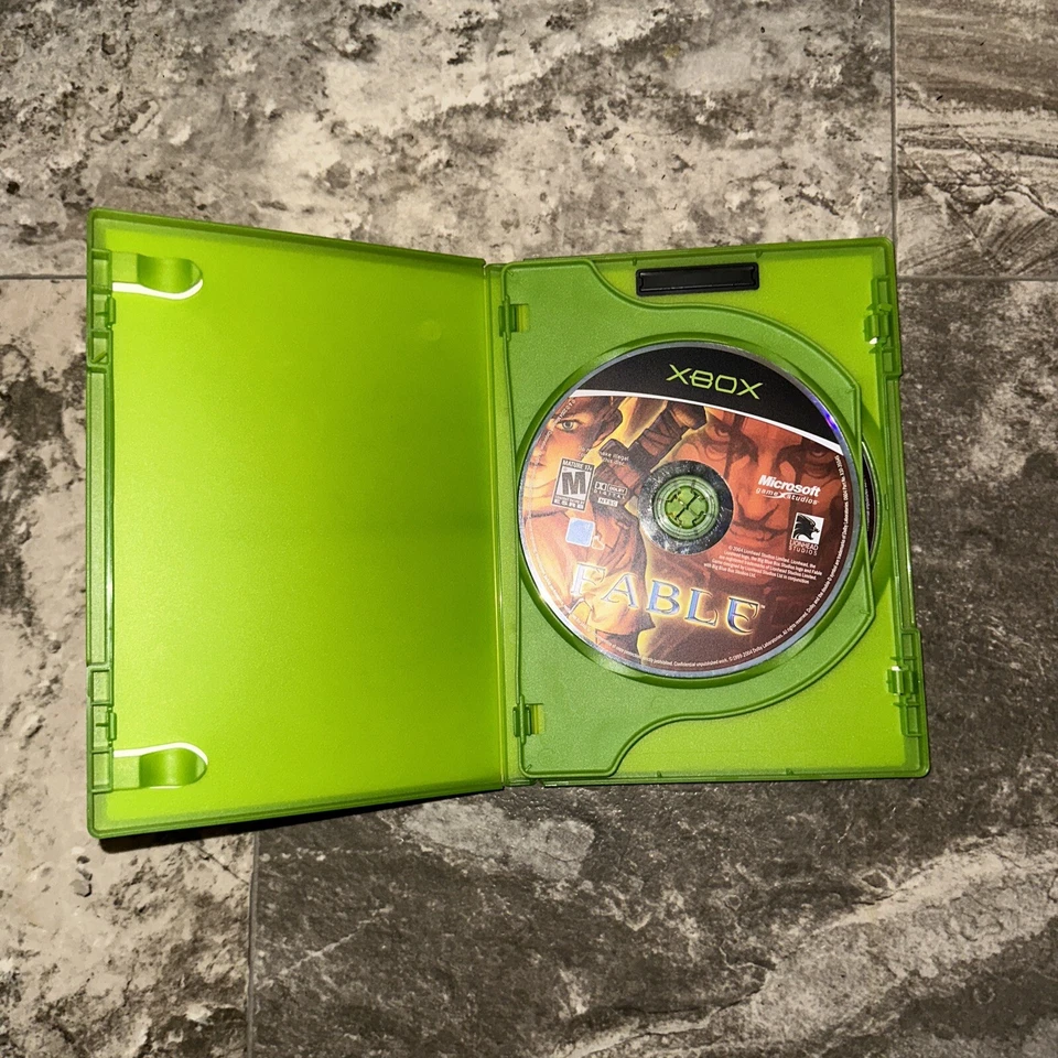 XBOX FABLE Limited Edition Original Game w/ Bonus DVD GREAT CONDITION Fable xbox - Image 3 of 4