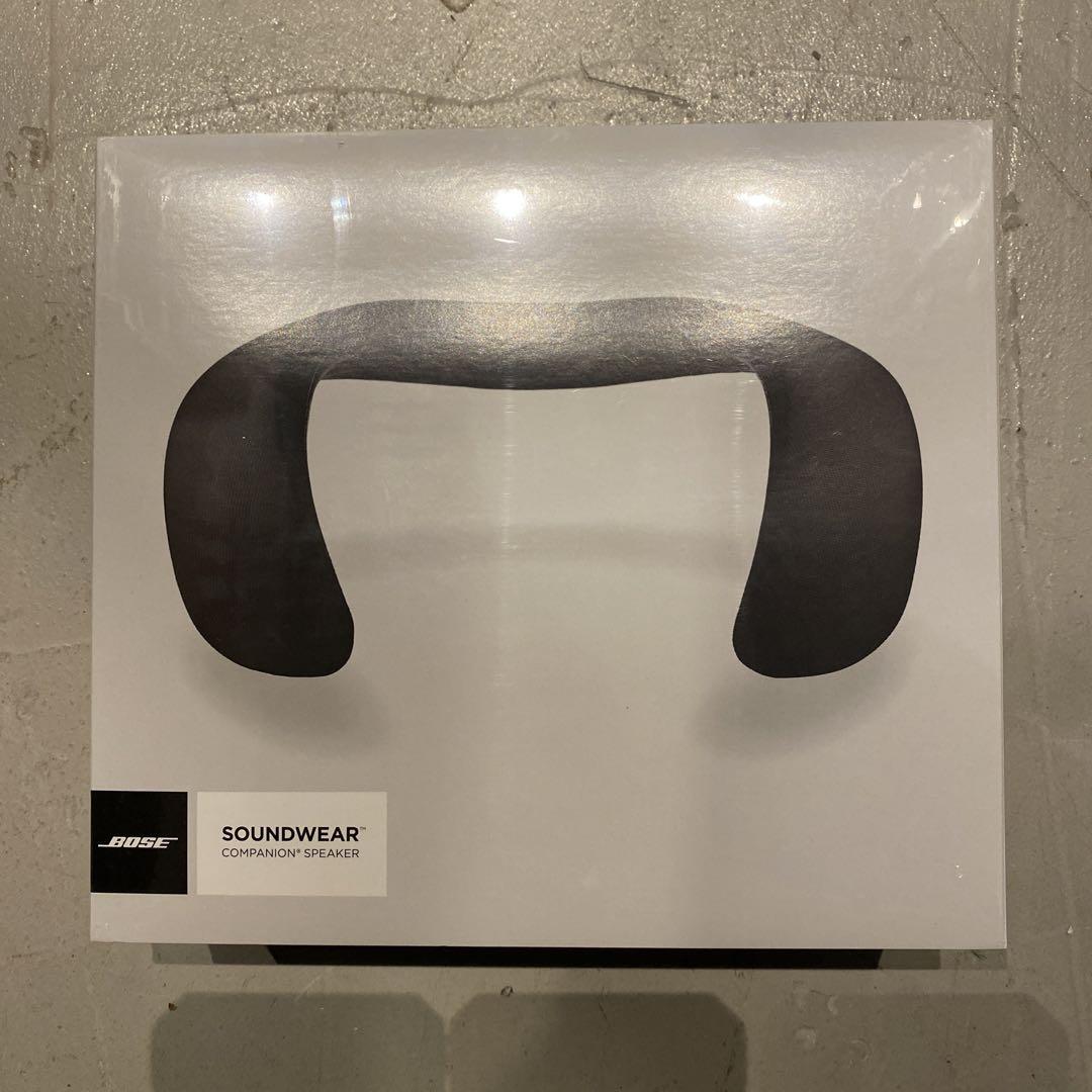 Bose Soundwear Companion Wireless Wearable Speaker Black Bose Soundwear Companion Wireless Wearable Speaker Black