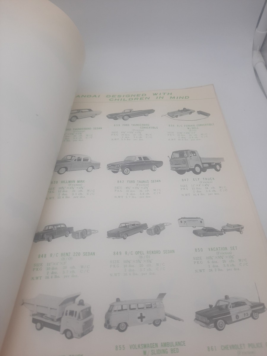 Vintage 1963 Toy Catalog Bandai Toys | eBay Vintage 1963 Toy Catalog Bandai Toys | eBay