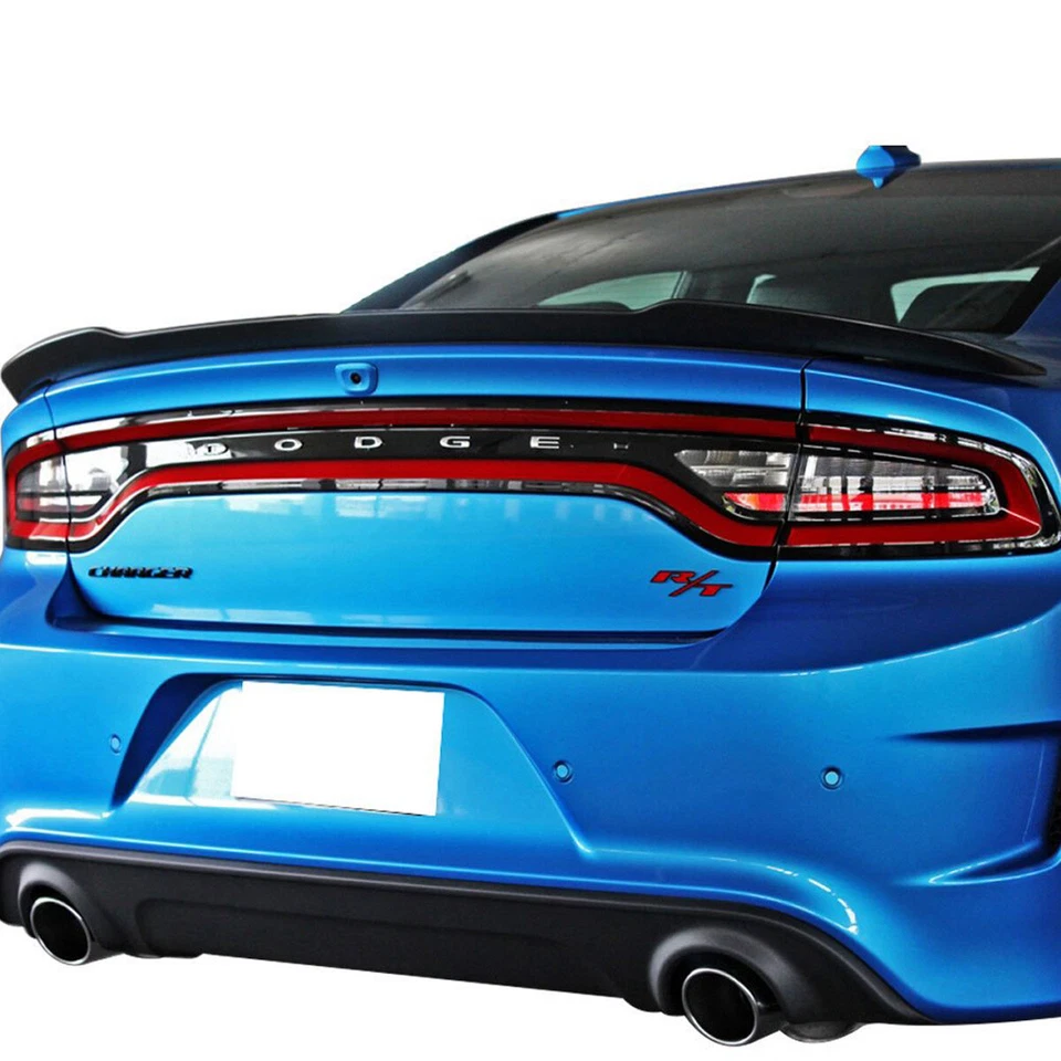 For 2011-2022 Dodge Charger Hellcat Style Flush Mount Rear Trunk Spoiler Wing Foto 4 de 4