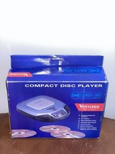 Venturer DM9801-00 Personal CD Player Blue, In Box, Unopened Unused Untested