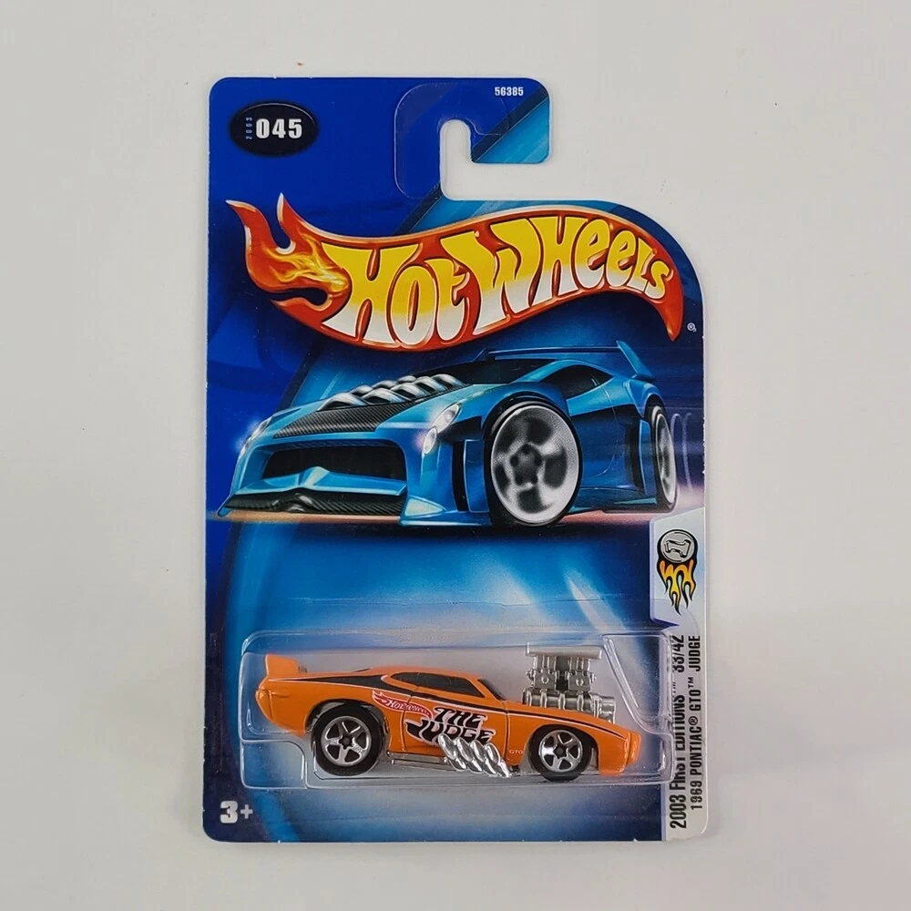 Hot Wheels 1969 Pontiac GTO Judge Orange eBay