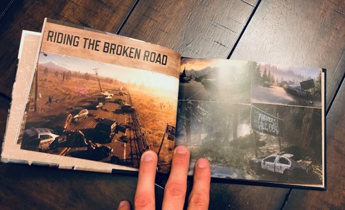 Days Gone PS4 Collector's Edition Hard Cover Art Book (No Game!) Sony Artbook - Picture 4 of 4