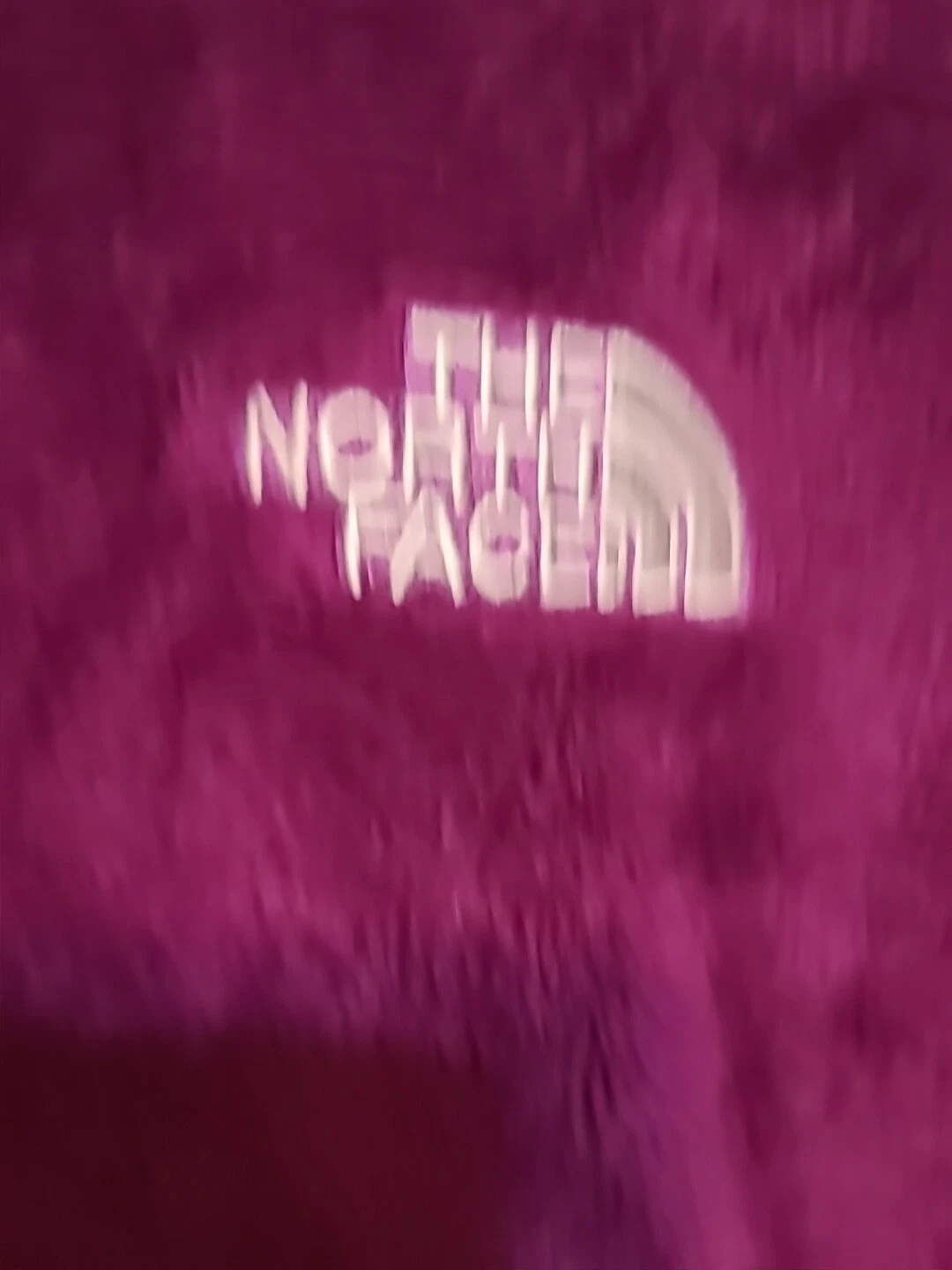 north-face fleece full zip pre-owned jacket