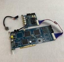 Xilinx Spartin Video Control Board XC2S150E 1607 B Rev 1.6 w/ Sister Board 1.8