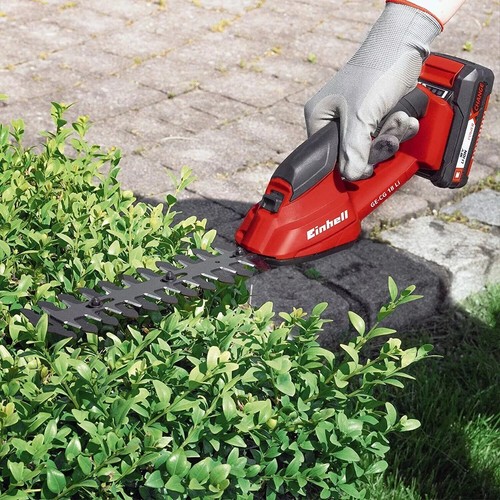 Einhell Tondeuse à gazon et arbuste sans fil GE-CG 18 Li Solo Longueur de coupe 100 mm - 200 mm - Photo 2/5