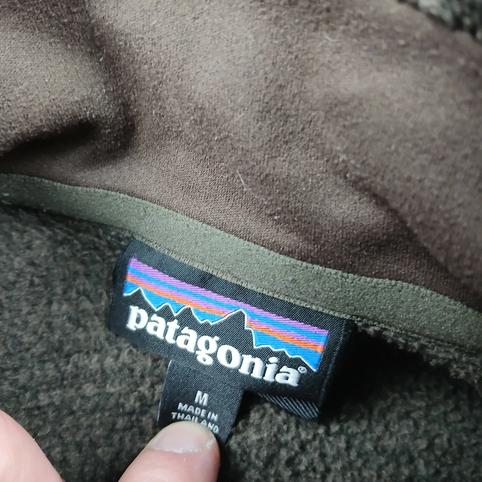 Suéter Patagonia Better Para Hombres Mediano Marrón 1/4 Cremallera Manga Larga Pullover Exterior Foto 2 de 4