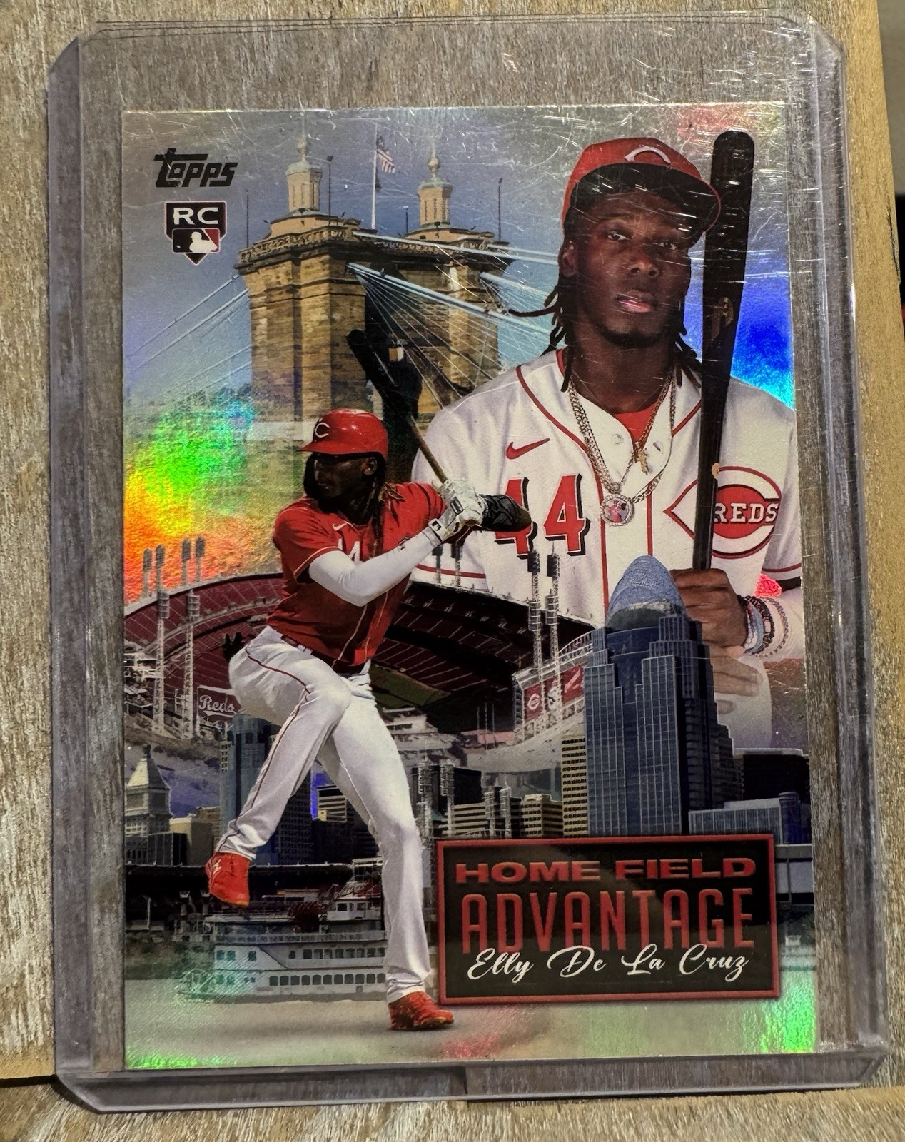 2024 Topps Series 1 - Home Field Advantage Elly De La Cruz #HFA-1 (RC)