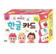 Pinkfong Bebefinn Hangul Card Learning Educational Toy Korean