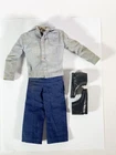 Vintage GI Joe Adventure Team Sea Adventurer Outfit Shirt Pants Shoes !!