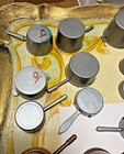 VINTAGE MARX WANNA TOY SUPERIOR PLASTIC BARBIE SINDY DOLL DISHES POTS PANS LOT — photo 8