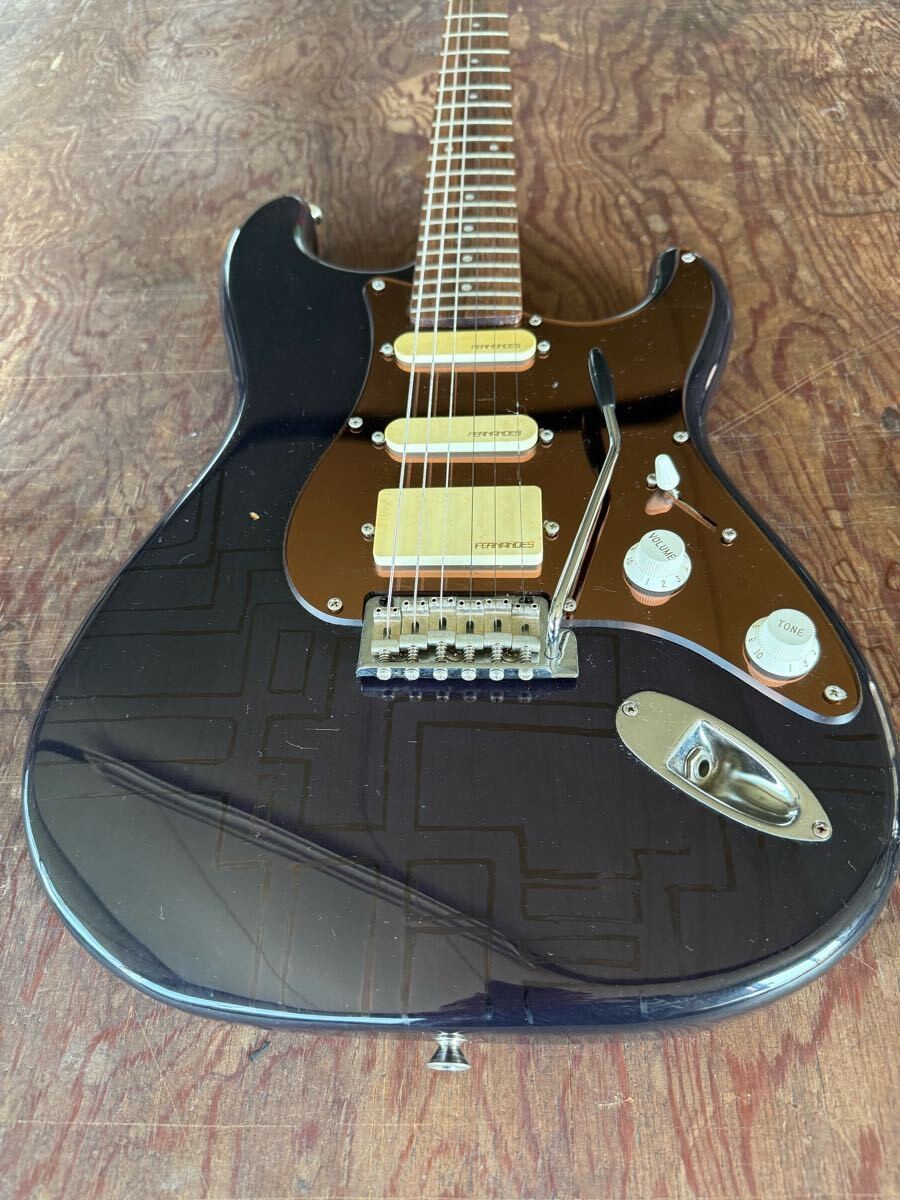 Electric Guitar Fernandes The Function ST-45 SSH Black with