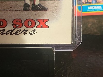1988 Topps #21 Wade Boggs / Spike Owen TL Red Sox Team Leaders