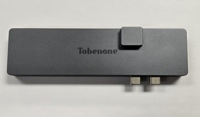 Tobenone USB-C Hub 8 in 2 Dual 4K Monitor Docking Station with 4K HDMI USB 