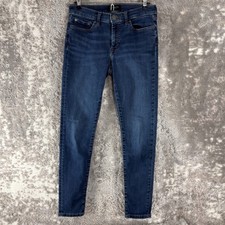 Banana Republic Size 27/4 Sculpt Skinny Denim Jeans Casual Pants Blue Tapered