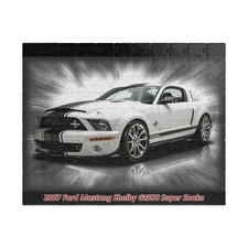 2007 Ford Mustang Shelby Gt500 Super Snake Jigsaw Puzzle