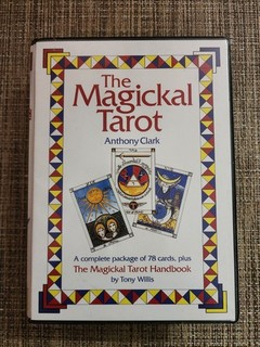 The Magickal Tarot Anthony Clark 1992 Vintage RARE 2nd Edition LN Cond