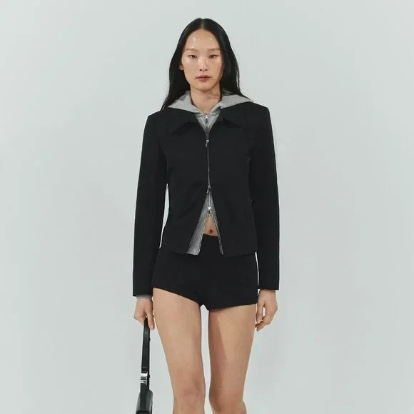 Zipper fitted jacket | Mango - image 10