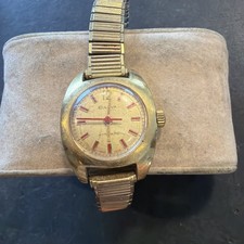 AK99 Vintage BULOVA Lady Self-Winding (Automatic) Watch Running As Is Condition