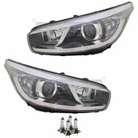 Scheinwerfer Set Links & Rechts H7/H7 FüR KIA Cee'd JD Inkl. Osram Lampen