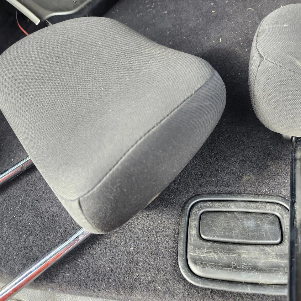 2011-2018 Jeep Grand Cherokee Front Gray Cloth Active Headrest Left Right OEM - Imagem 3 de 4
