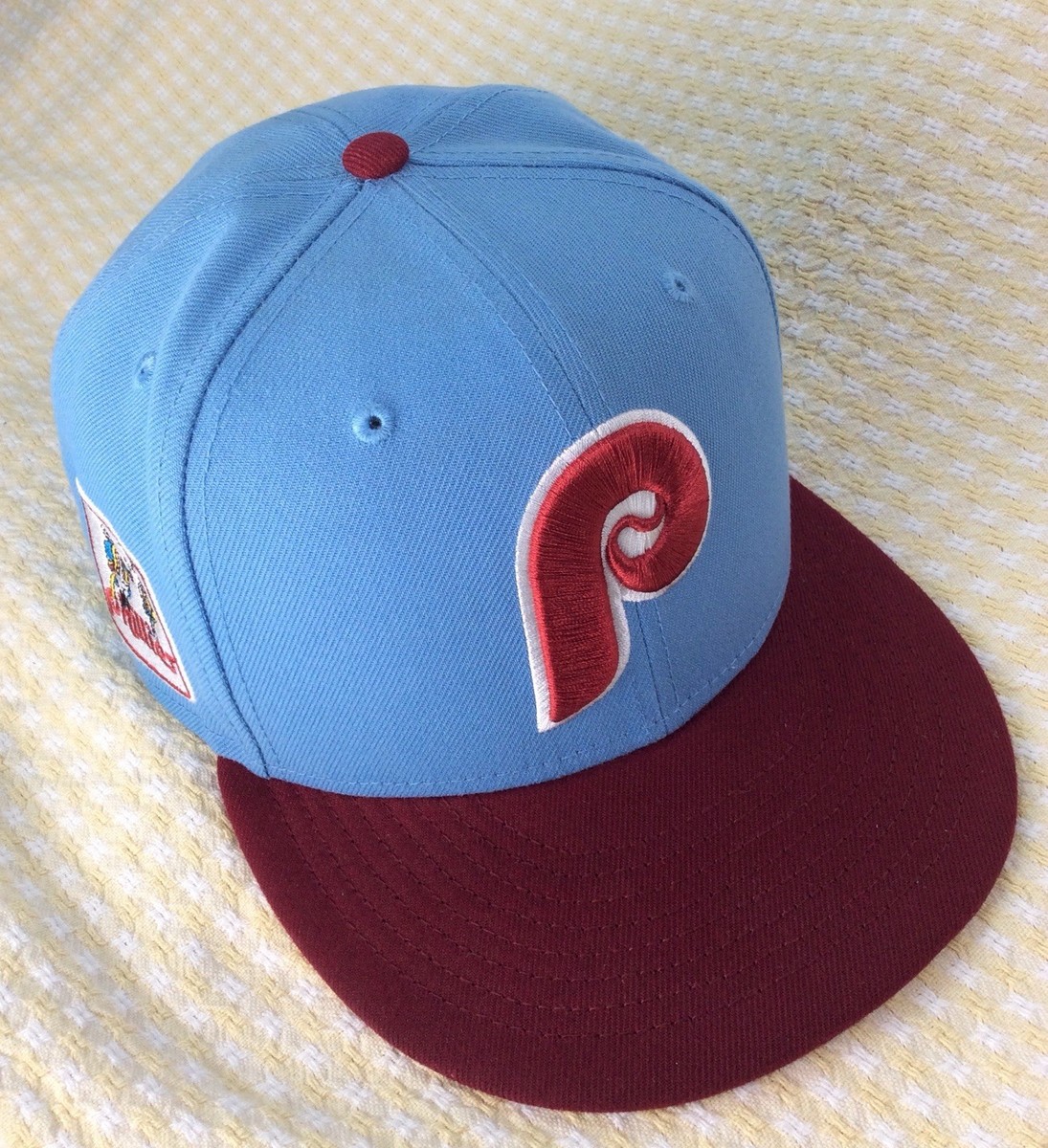 Philadelphia Phillies Hat Light Blue Baseball Cap Mlb Philadelphia