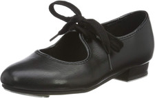 Low Heel PU Tap Shoes ? Comfortable Tap Shoes with Fitted Toe and Heel Taps