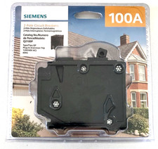 Siemens Q2100P 100 Amp 2 Pole Type Circuit Breakers FREE SHIPPING