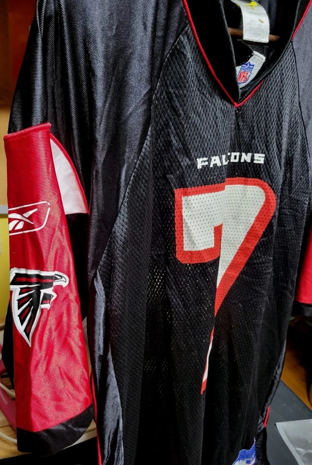 Camiseta deportiva vintage Reebok NFL Atlanta Falcons M. Vick #7 talla M EN EL CAMPO Foto 3 de 4