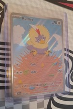 Rufflet Illustration Rare 154/086 Sv: Black Bolt Holo