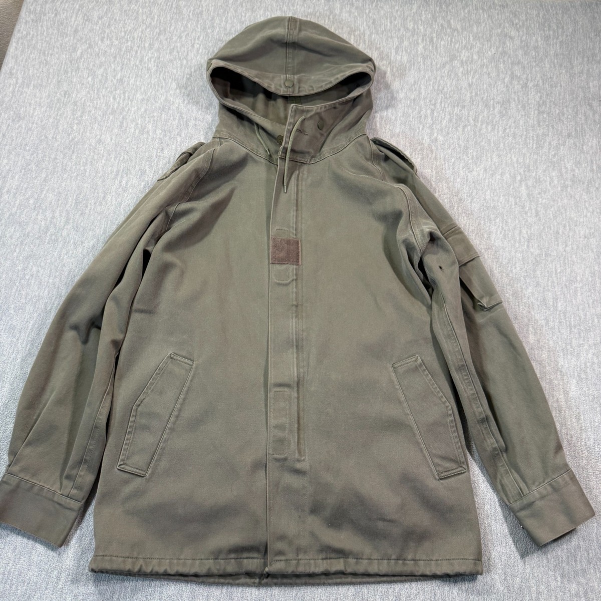CSV 1991 Jacket Men 80C Green Military Parka Field Army Hooded
