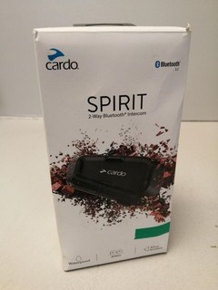 Cardo kostenloses Motorrad Gegensprechanlagen Kit bluetooth Spirit solo