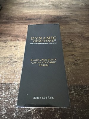 Dynamic Gemstone Black Jade & Black Caviar Volcanic Serum 30ml  MT-13