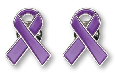 2 - Pancreatic Cancer Awareness Lapel Pins - Made To Last