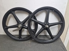 Vintage 1970s Skyway Tuff 1 Wheels Mags Old School Bmx Schwinn Mongoose Dg Webco